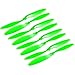 Genuine Gemfan 1045 (10x4.5) Propellers for DJI Phantom by RAYCorp. 8 Pieces(4CW, 4CCW) Green 10-inch Props + RAYCorp Battery Strap