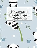 Hexagonal Graph Paper Notebook: Hexagon Composition Notepad (.5