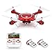 Syma X5UW Wifi FPV Drone with 720P HD Camera Live Video, Barometer Set Height, H/L Speed, Extra Battery RTF RC Quadcopter