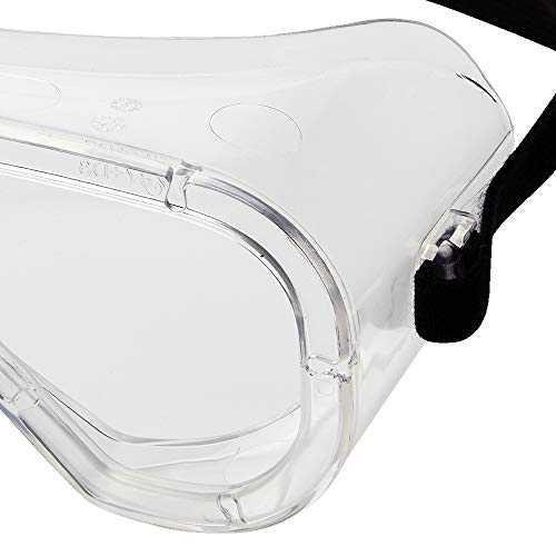 Sellstrom Flexible, Soft, NonVented, Protective Safety Goggle, Clear