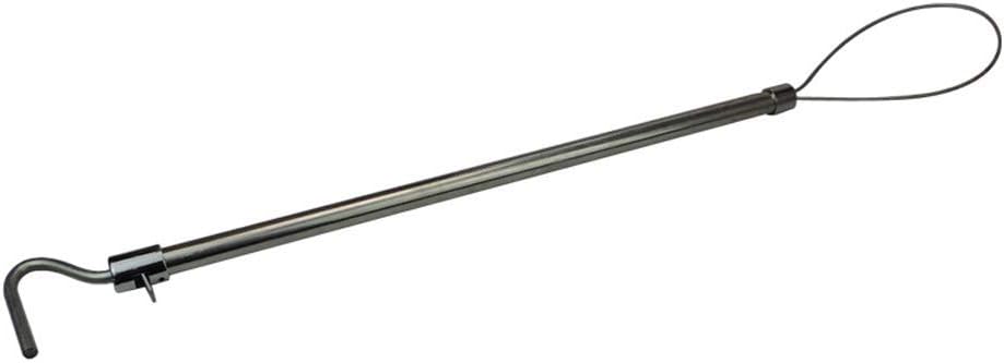 CZWXCD Stainless Steel Long Pole Pig Holder Bracket, Veterinary Set of Pig Rope, Catching Tool, Pig Set, Pig Holder, Farm Heavy Duty Self-locking Restraint Safety Rope,120cm