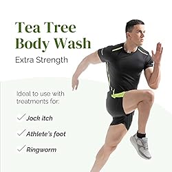 Tea Tree Body Wash with Eucalyptus, Use with Jock