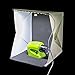 DR. Machinist LED Portable Photo Studio, Mini Light Box, Shooting Tent Kit with White and Black Backdrops, USB Cable (8.7 x 8.7 x 9.6 inches)