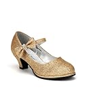 Little Angel Girls Tasha-685E Bow Mary Jane Pumps Dress Shoes