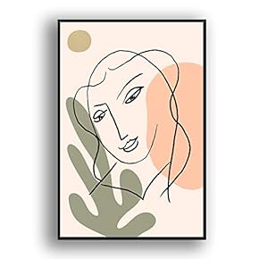 Framed for Living Room Bedroom Illustrati for