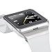 Amazingforless Bluetooth Touch Screen Smart Wrist Watch Phone with Camera - White
