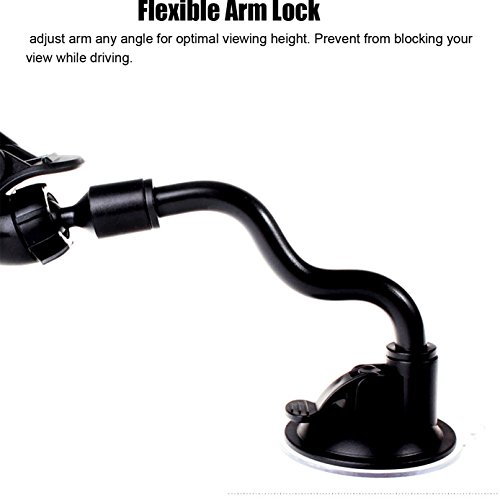 [2pack] Car Mount Cradle,CaseHQ Universal Windshield Dashboard Double Clip Strong Suction Cup Cell Phone Holder for iPhone 8 8 Plus X 7 7 Plus 6 6 Plus Galaxy S5 S6 S7 S8 Androids,GPS etc.-White - Thumbnail 4