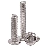 M6-1.0 x 16mm Flat Head Hex Socket Cap Screws
