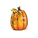 Thanksgiving Pumpkin Table Decorations Happy Fall and Be Thankful Figurine 2 Inspirational Harvest Autumn Resin Centerpieces for Outdoor Fireplace Mantle Kitchen Living Room Home Party Shelf Decor