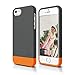 elago iPhone SE case, [Glide-Limited][Dark Grey/Orange] - [Mix and Match][Premium Armor][True Fit] - for iPhone SE/5/5S