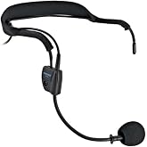 Shure WH20 Wired Dynamic Headset Microphone - XLR | Rugged lightweight headset mic with secure fit and 3-pin XLR connector for instructors and musicians
