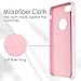 TORRAS [Love Series iPhone 7 Case/iPhone 8 Case, Liquid Silicone Gel Rubber Shockproof Case with Soft Microfiber Cloth Lining Cushion Compatible with iPhone 7 / iPhone 8, Pink