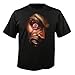 Morphsuits Digital Dudz Frantically Moving Eyeball Shirt, Black/Multi Print, Small