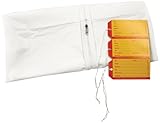 PDC Healthcare 55700-00-MBC 5 mil Vinyl Straight Zipper Adult Cadaver Bag, 3 I.D. Tags, 36