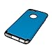 Phone 6s Plus Case, LUVVITT [Ultra Armor] Shock Absorbing Case Best Heavy Duty Dual Layer Tough Cover for Apple Phone 6/6s Plus Black /Metallic Blue