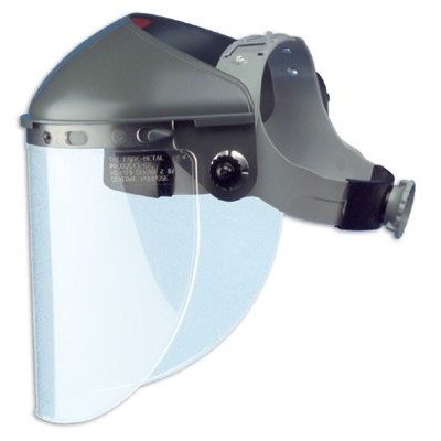 Fibre-Metal 280-F400 High Performance Faceshield Headgears, Gray Noryl with F400, One Size