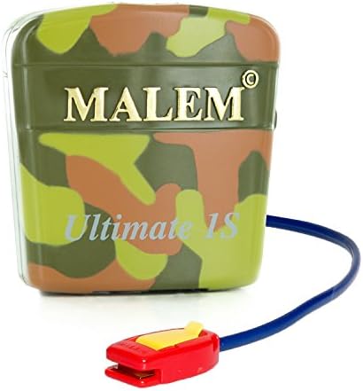 Malem Ultimate PRO Selectable CAMOUFLAGE Bedwetting Alarm with Vibration - Camouflage