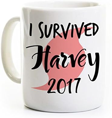 Hurricane Harvey Coffee Mug - Ceramic 11 or 15 Ounce - Customized