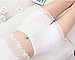 Lace Seamless Slip Shorts Under Dresses Boy Shorts Panties Underwear Leggings, White, L(For 60-70Kg)