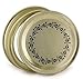 Glass Jelly Jars with Lids and Bands, Set of 12 (4 Oz) - Regular Mouth (Other Sizes and Designs Available)