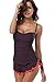 Sociala Women's Polka Dot One Piece Swimsuit with Skirt Swimdress Bathing Suit