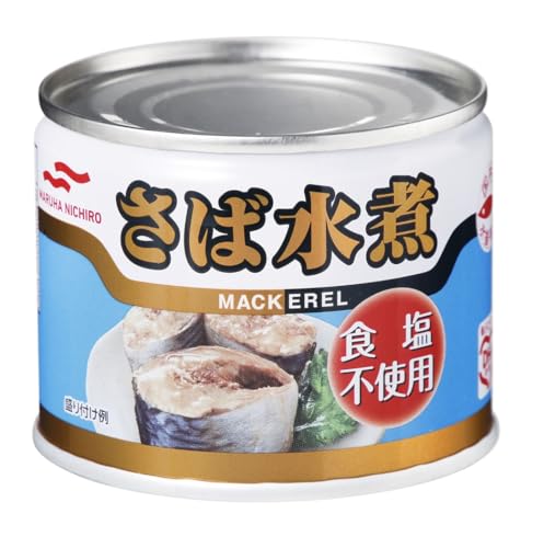 マルハニチロ さば水煮 食塩不使用 190g×6個