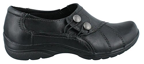 Women's Earth Origins, Dallas Slip on Casual Shoes BLACK 8.5 M