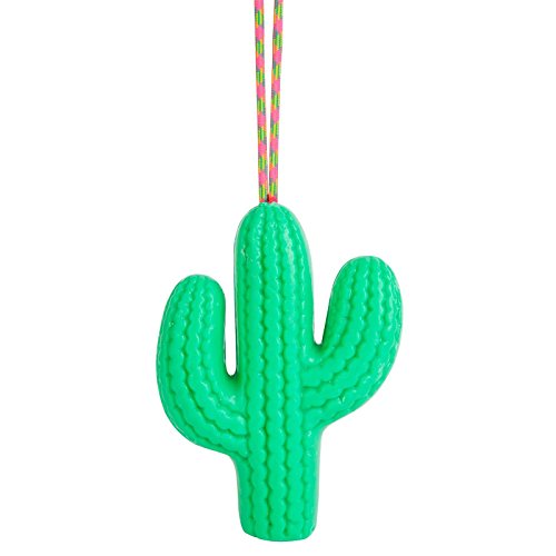 Sunnylife Soap on a Rope - Scented, Portable Animal and Fruit Shaped Cleansing Bar - Cactus