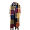 thumbnail image 2 of Runyizhenzhi Womens Scarf Fashion Long Plaid Shawls Wraps Big 2 of 14
