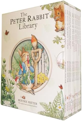 The Peter Rabbit Library: 12 Book Box Set by Beatrix Potter