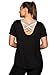 RBX Active Women's Plus Size Short Sleeve Strappy Back Yoga T-Shirt Black 2X