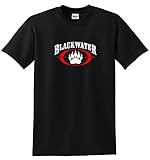 Blackwater T-shirt Black Size Nice Tee (Large, Black)