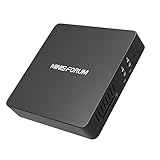 Z83-F Mini PC, Intel Atom x5-Z8350 Processor (2M Cache, up to 1.92 GHz)4K/4GB/32GB 1000Mbps LAN 2.4/5.8G Dual Band WiFi BT 4.0 with HDMI and VGA Ports, Fanless Computer