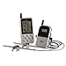 Maverick Industries Long Range Wireless Dual Probe Barbecue Smoker Meat Thermometer Set - Newest Version with a Larger Display and Added Features (Et-733) Silver