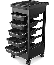 TASALON Budget Hair Styling Salon Trolley Cart with