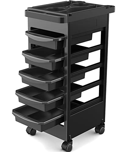 TASALON Budget Hair Styling Salon Trolley Cart with