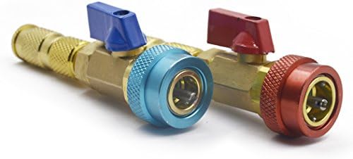 Nikauto R134 Air Conditioning Valve Core Quick Remover Installer High Low Pressure Repair Tool