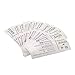 EZTAT2 50Pcs PCD Microblading Needles Permanent Makeup Supplies Manual Eyebrow Blades 12 Sloped
