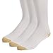 The Right Fit Men's 98% Cotton, Athletic, Anti-Fungal, Ribbed Crew Socks- 100% Doctor Recommended for Athletes and Sports Players- White- Size 11-13- 3 Pack