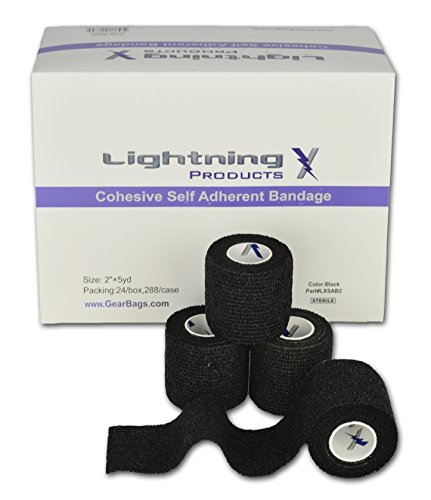 Lightning X Cohesive Self-Adherent Bandage Wrap, 24 pack, 2