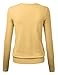 MBJ Womens Long Sleeve Button Down Classic Knit Cardigan Sweater