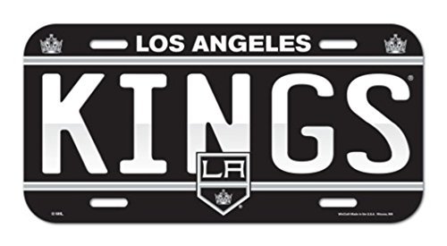 Nhl לוס אנג לס לוחית רישוי מלכי 6x12 פלסטיק חו ל לישראל אתר