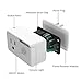 Smart Plug, Tonbux Upgrade Wifi Switch Outlet Mini with Energy Monitoring, Compatible with Alexa Dot & Google Home, No Hub Required, App Control Your Devices Anywhere Anytime (2 Packs)