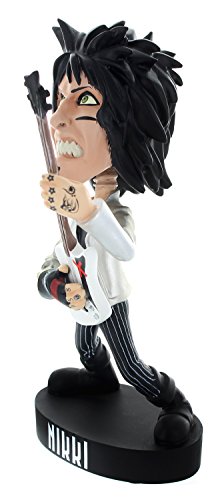 Motley Crue 8.5" Resin Bobblehead Statue: Nikki Sixx