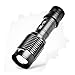 LED Flashlight 3800 lumens Ultra Bright CREE XML T6 Tactical Torch 5-Mode Zoomable Flashlight Waterproof Torch Lm Light Lantern