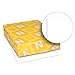 Neenah Paper 04631 CLASSIC CREST Paper, 24lb, 97 Bright, 8 1/2 x 11, Solar White, 500 Sheets