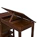 Dorel Living Drafting and Craft Counter Height Desk, Espresso