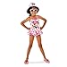 Disney Minnie Mouse Clubhouse Deluxe Swimsuit for Girls - 2-Piece Size 3 White