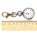 XR Classical Round Key Ring Watch Pocket Watch Pendant Key Chain Watch