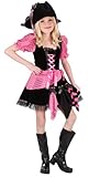 Pink Punk Pirate Kids Costume